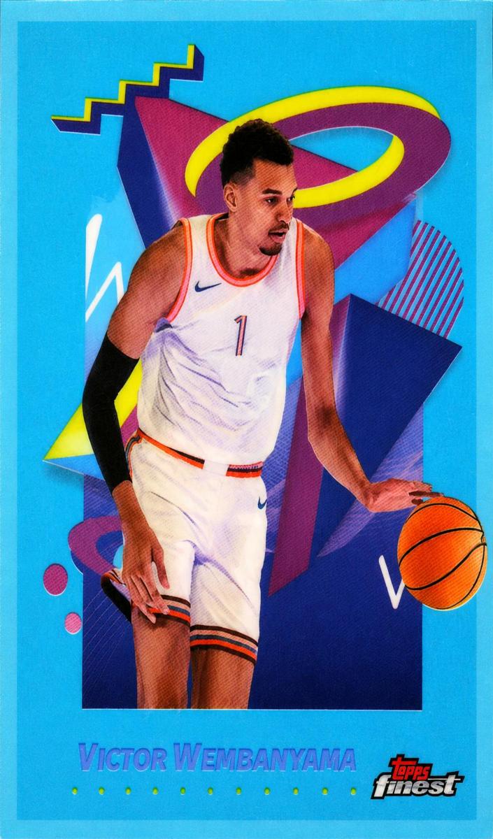 2024 Topps Finest Basketball Victor Wembanyama #285