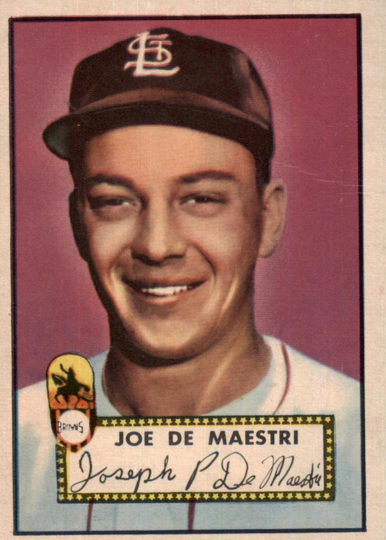 1952 Topps Baseball Joe DeMaestri #286