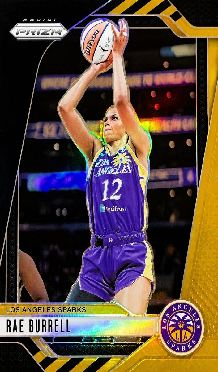 2024 Panini Prizm WNBA Basketball Black Gold Rae Burrell #62