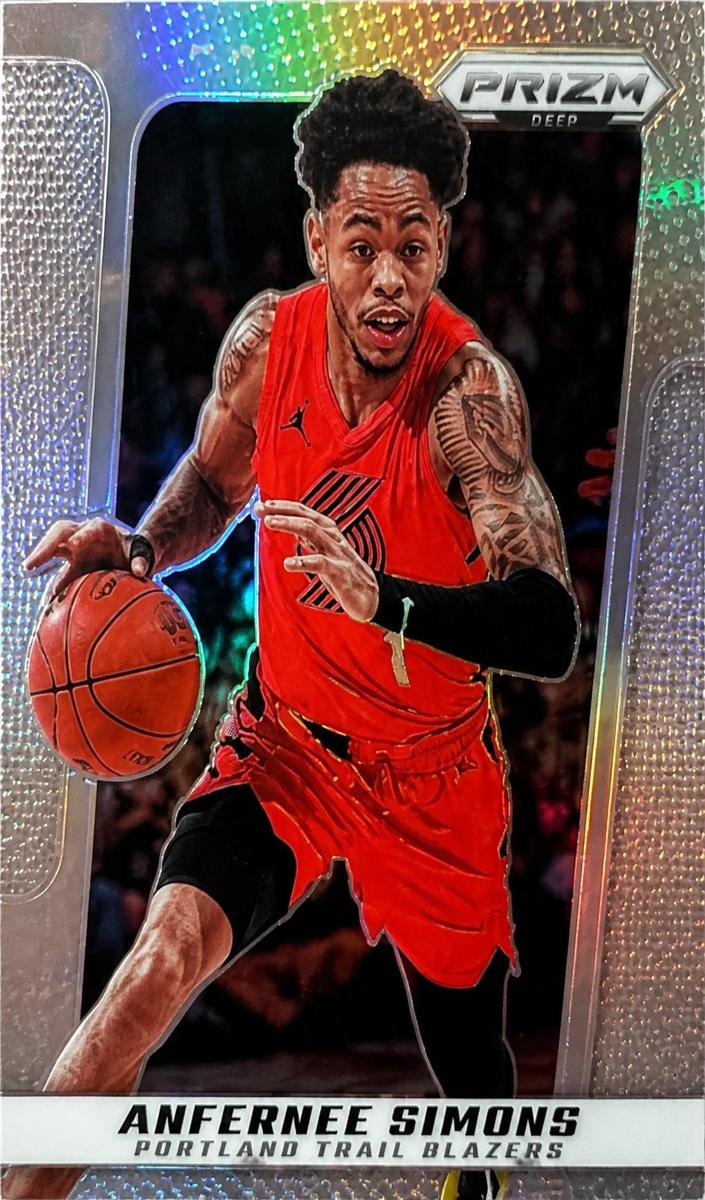 2024 Panini Prizm Deca Basketball Silver Anfernee Simons #7