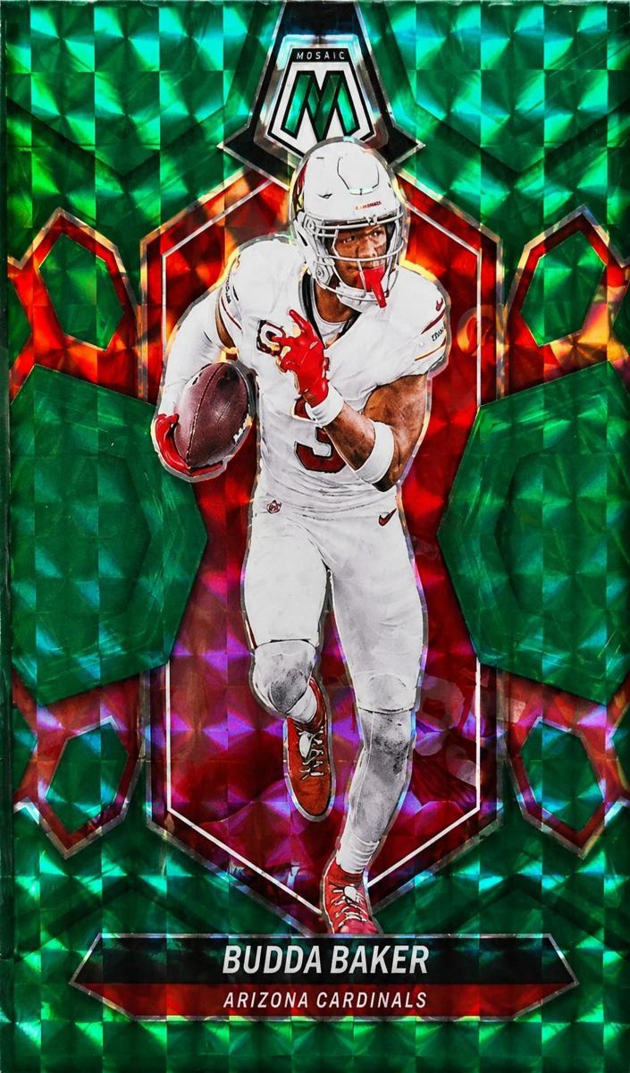 2024 Panini Mosaic Football Green Budda Baker #7