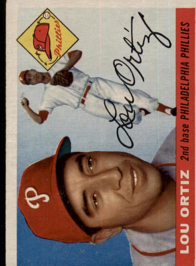 1955 Topps Baseball Lou Ortiz #114 PSA 7.5