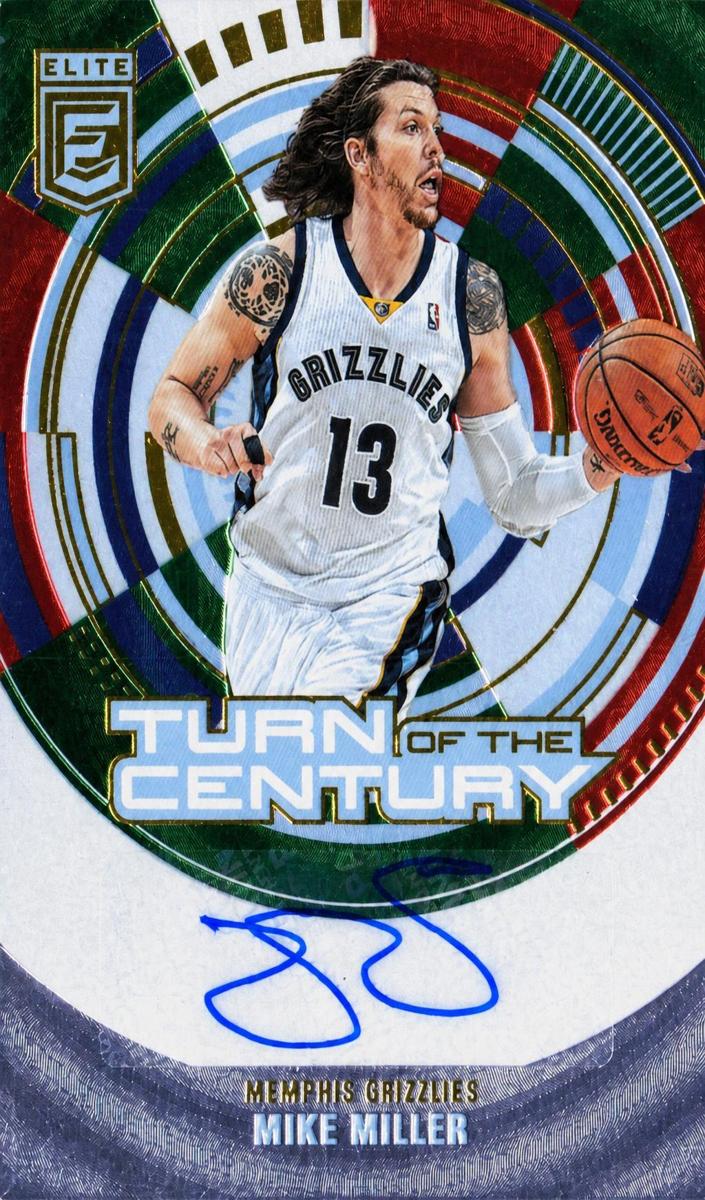 2023 Donruss Elite Basketball International Red and Green Mike Miller #TCS-MMM PSA 10
