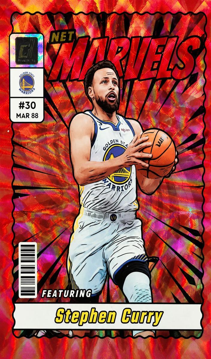 2023 Panini Donruss Basketball Red Stephen Curry #14