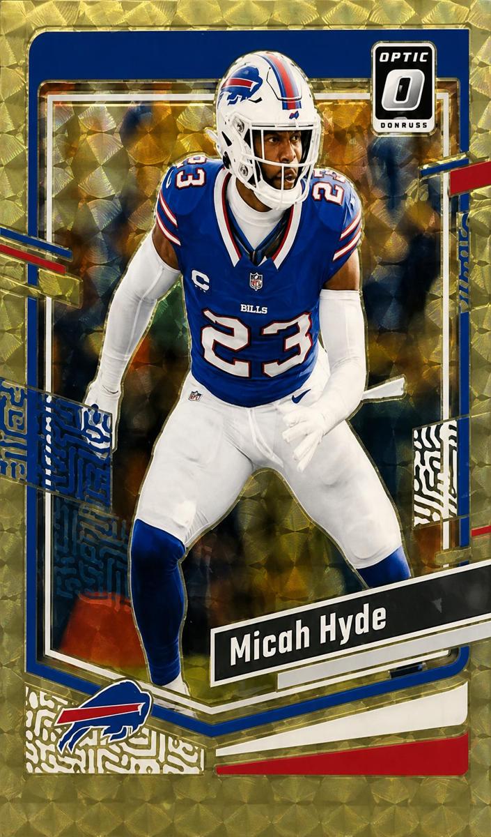 2023 Donruss Optic Football Gold Vinyl Micah Hyde #23