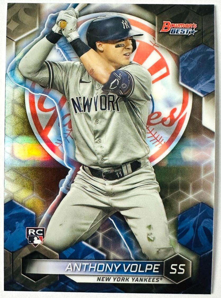 2023 Bowman's Best Baseball Refractor Anthony Volpe #42