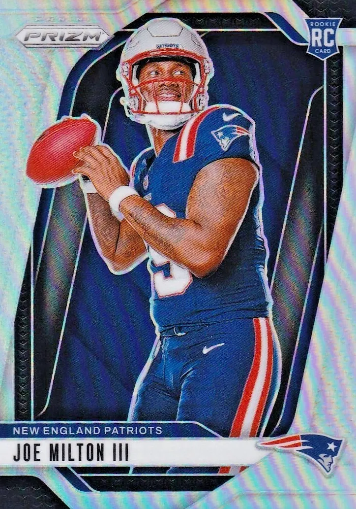 2024 Panini Prizm Football Silver Joe Milton III #20 PSA 9