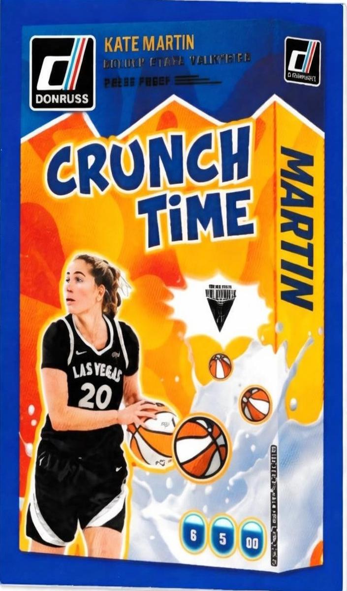 2025 Panini Donruss WNBA Basketball Press Proof Blue Kate Martin #11 PSA 9
