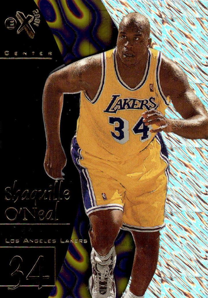 1997 Skybox E-X2001 Basketball Shaquille O'Neal #7 PSA 9