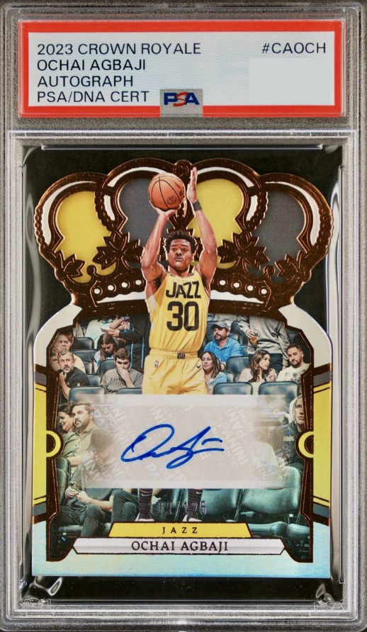 2023 Panini Crown Royale Basketball Ochai Agbaji #CA-OCH