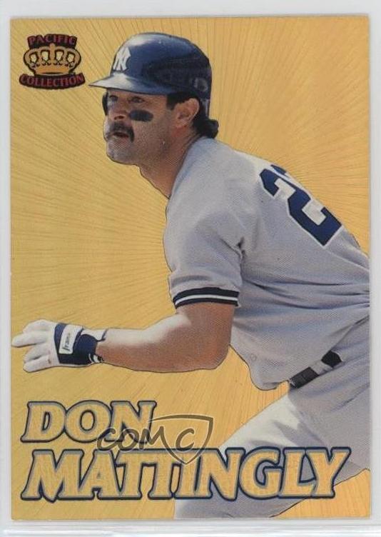 1995 Pacific Baseball Don Mattingly #10