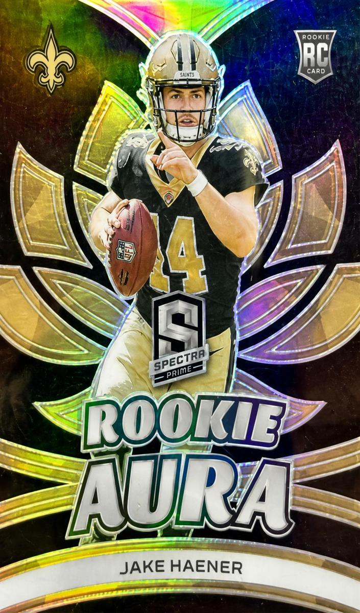 2023 Panini Spectra Football Jake Haener #RA-JH CGC 8.5