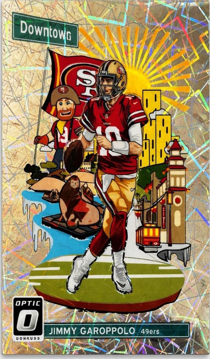 2018 Donruss Optic Football Jimmy Garoppolo #DT-8