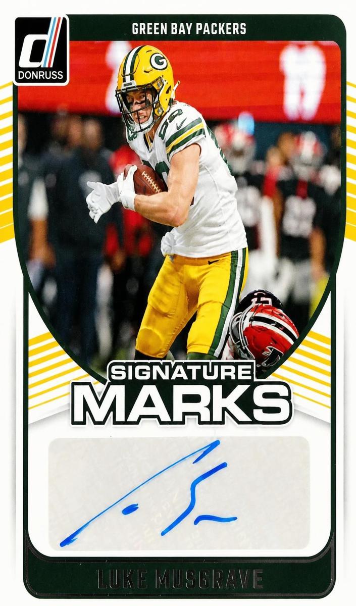 2024 Panini Donruss Football Green Luke Musgrave #SMA-LMU
