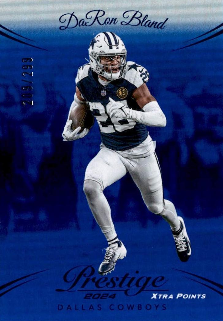 2024 Panini Prestige Football Blue Premium Xtra Points DaRon Bland #80