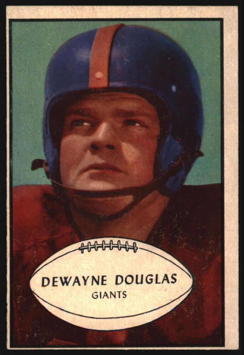 1953 Bowman Football Dewayne Douglas #65
