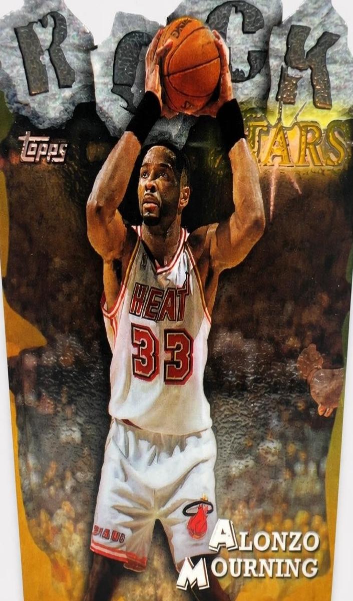 1997 Topps Basketball Alonzo Mourning #RS19