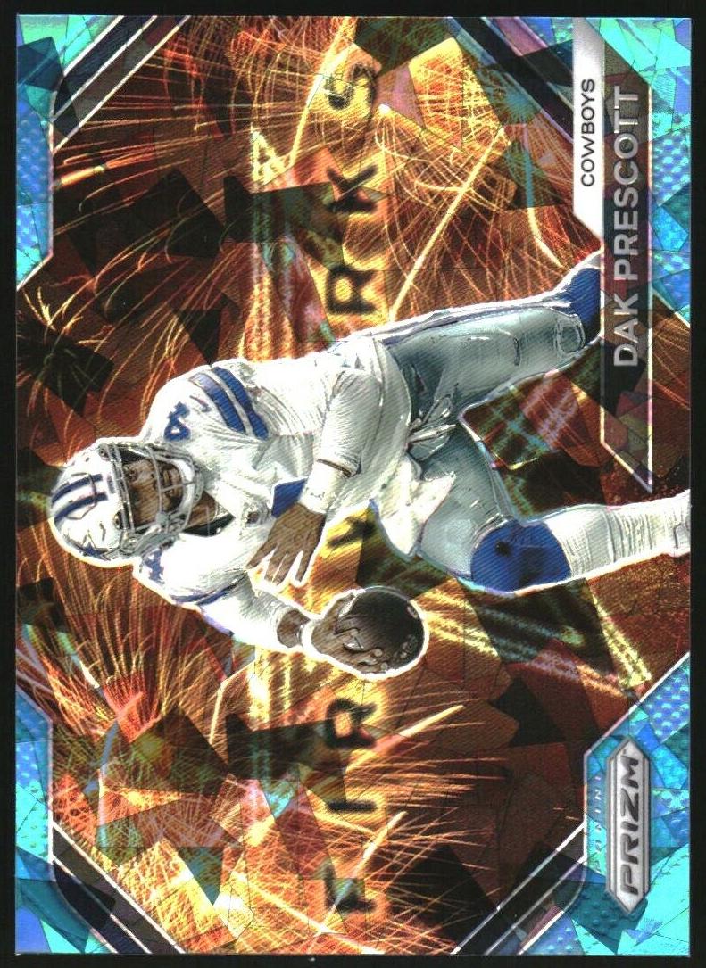 2023 Panini Prizm Football Blue Ice Dak Prescott #F-5