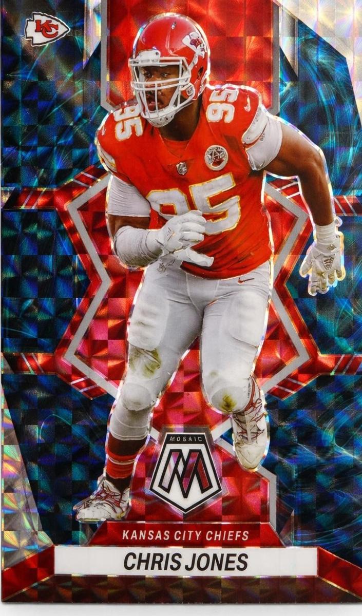 2022 Panini Mosaic Football Genesis Chris Jones #99