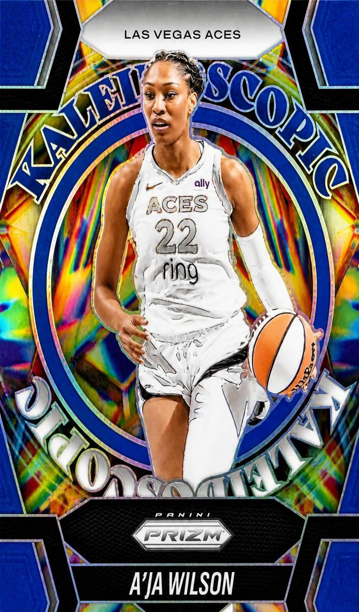 2025 Panini Prizm WNBA Basketball Blue A'ja Wilson #6