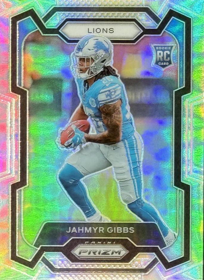 2023 Panini Prizm Football Silver Jahmyr Gibbs #331 RAW Ungraded