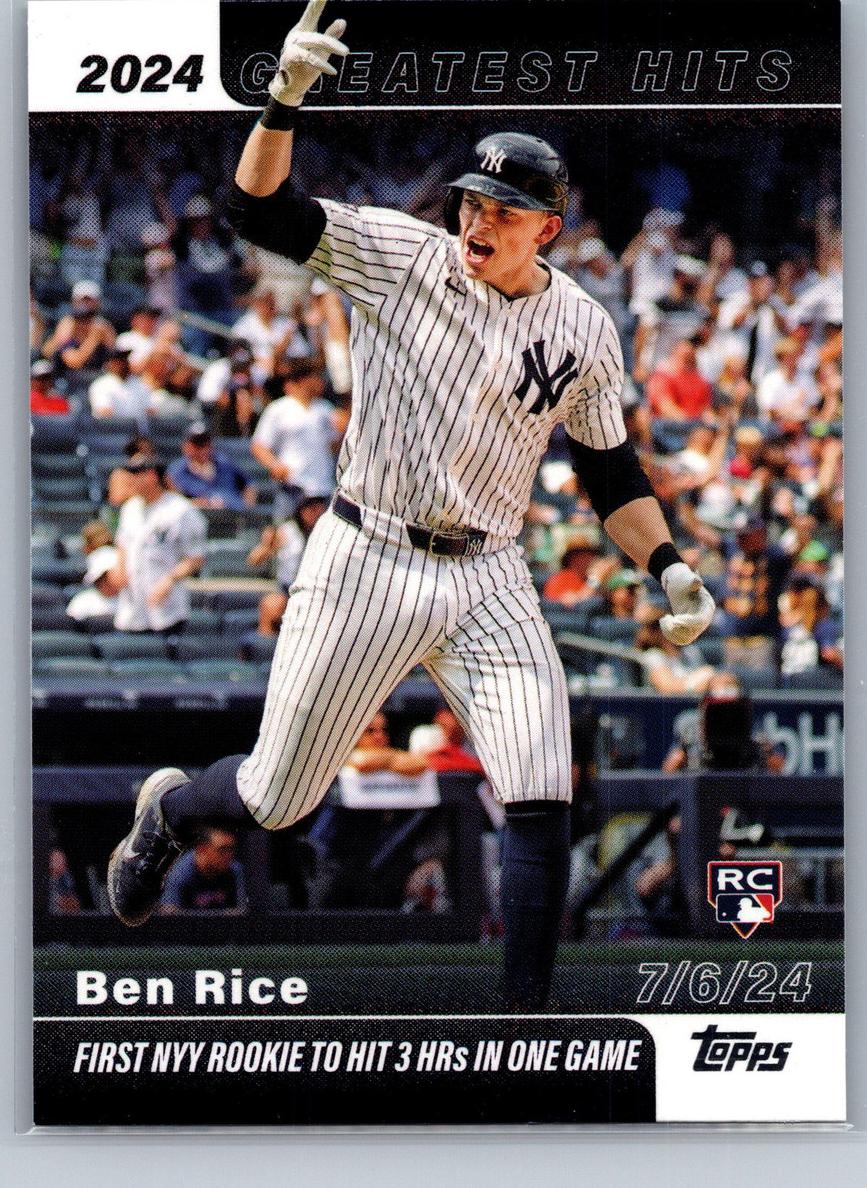 2025 Topps Baseball Ben Rice #GH-2