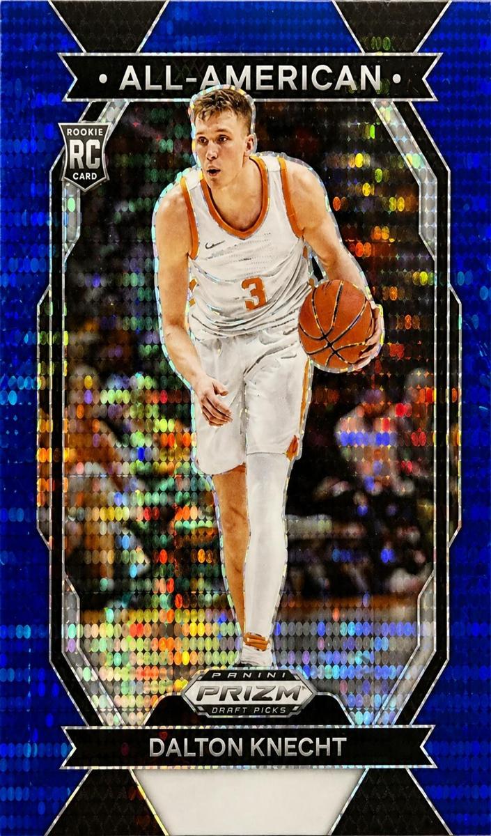 2024 Panini Prizm Draft Picks Basketball Blue Pulsar Dalton Knecht #30