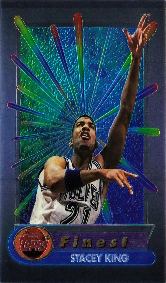 1994 Topps Finest Basketball Stacey King #274