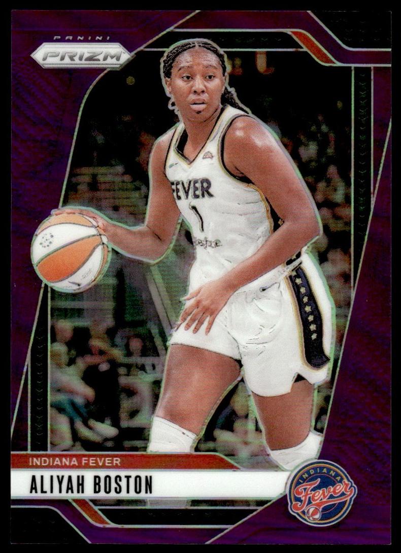 2024 Panini Prizm WNBA Basketball Purple Aliyah Boston #3