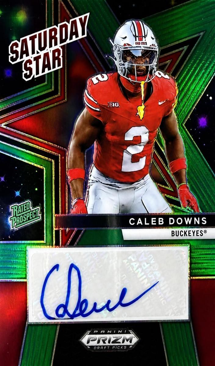 2025 Panini Prizm Draft Picks Football Green Caleb Downs #SSS-CDS