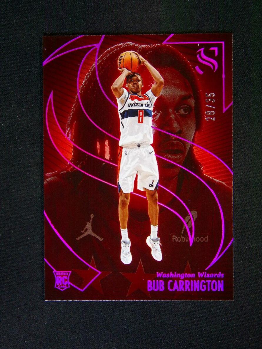 2024 Panini Silhouette Basketball Pink Bub Carrington #73
