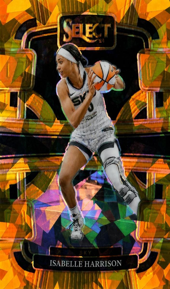 2024 Panini Select WNBA Basketball Gold Ice Isabelle Harrison #24