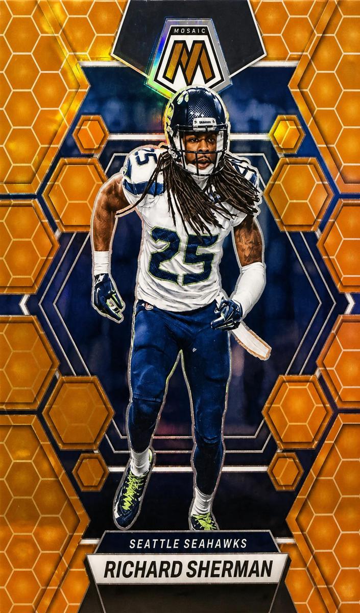 2023 Panini Mosaic Football Honeycomb Richard Sherman #225