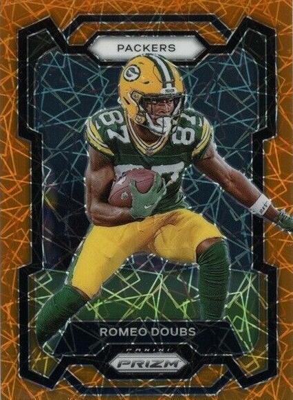 2023 Panini Prizm Football Lazer Romeo Doubs #114