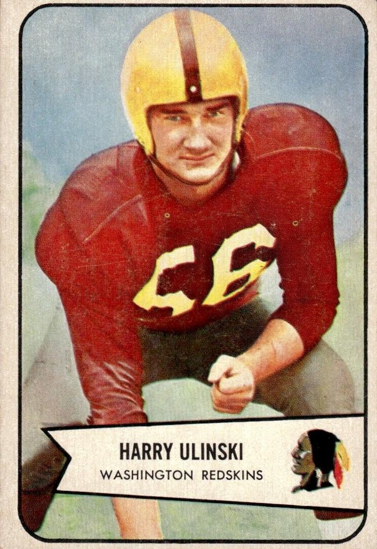 1954 Bowman Football Harry Ulinski #15