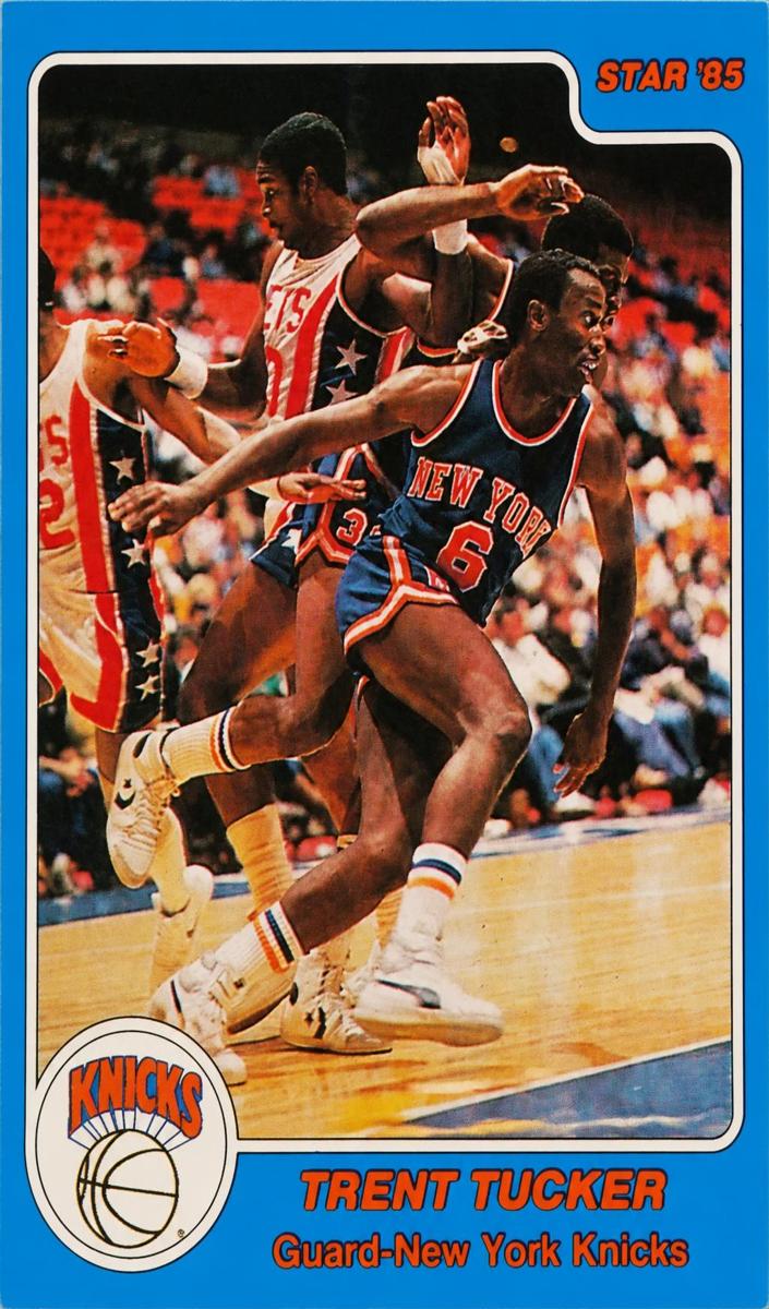 1984 Star Basketball Trent Tucker #35
