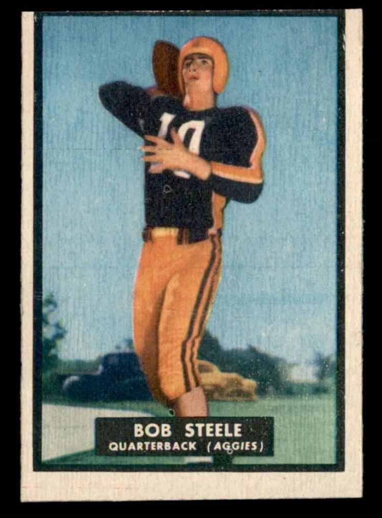1951 Topps Magic Football Bob Steele #24 PSA 6