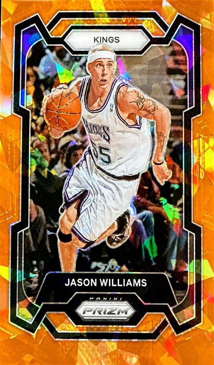 2023 Panini Prizm Basketball Orange Ice Jason Williams #197