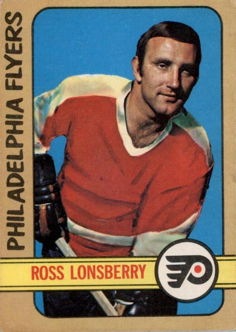 1972 O-Pee-Chee Hockey Ross Lonsberry #166