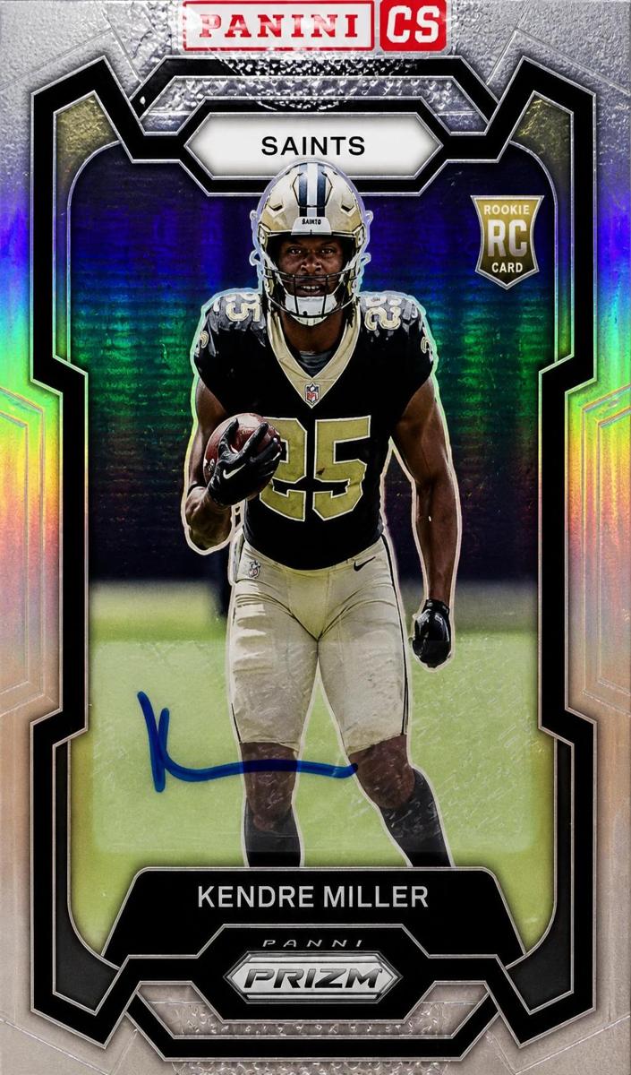 2023 Panini Prizm Football Silver Kendre Miller #375