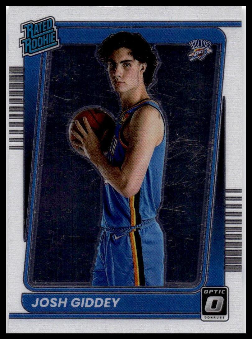 2021 Donruss Optic Basketball Josh Giddey #152 PSA 9