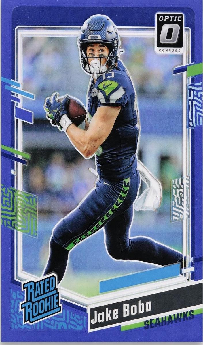 2023 Donruss Optic Football Blue Jake Bobo #288
