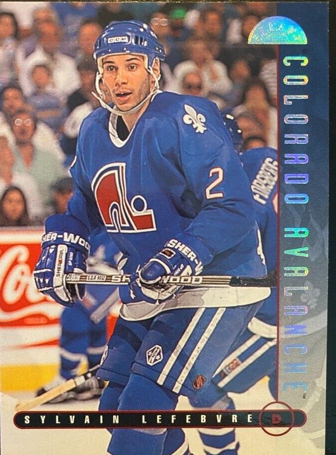 1995 Leaf Hockey Sylvain Lefebvre #292