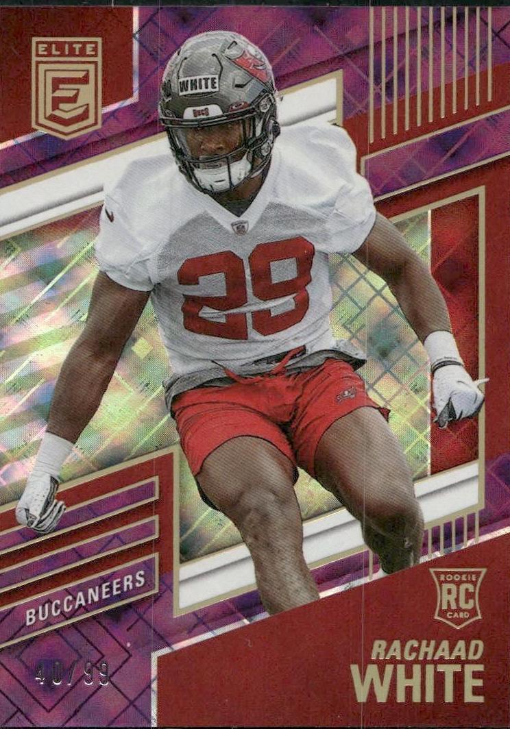 2022 Donruss Elite Football Purple Rachaad White #114