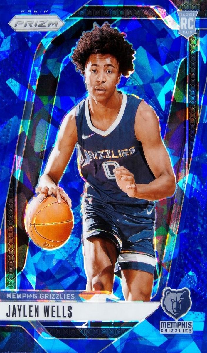 2024 Panini Prizm Basketball Blue Ice Jaylen Wells #239
