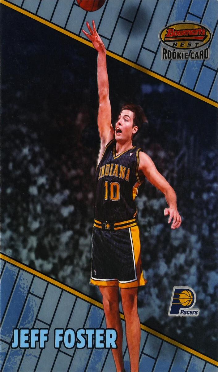 1999 Bowman's Best Basketball Jeff Foster #121