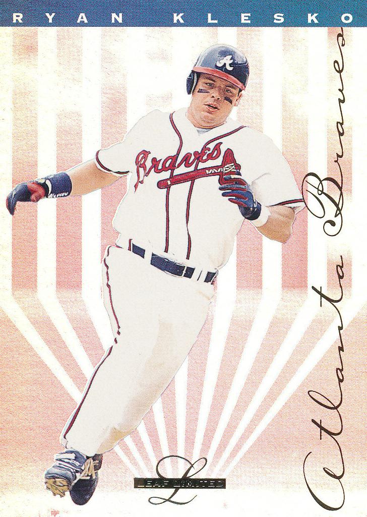 1995 Leaf Limited Baseball Ryan Klesko #145