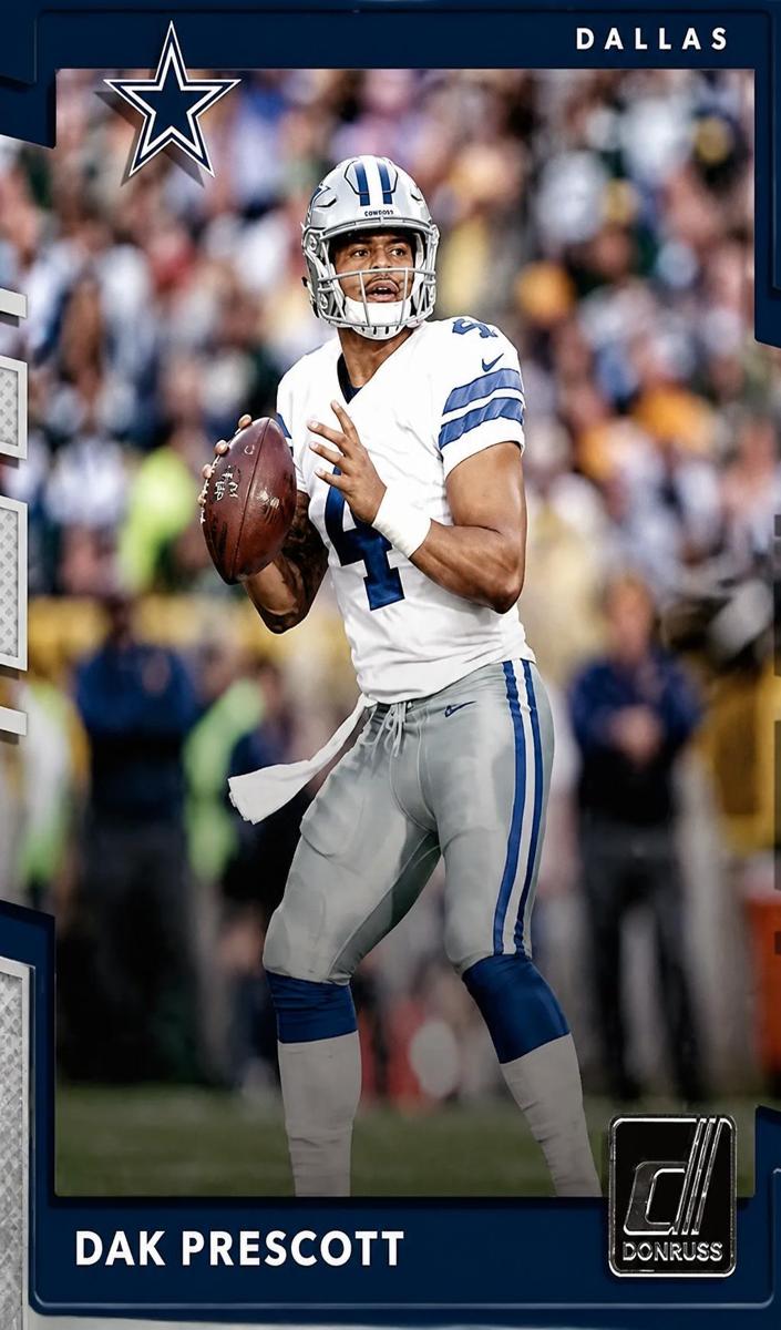 2017 Panini Donruss Football Dak Prescott #39 PSA 9