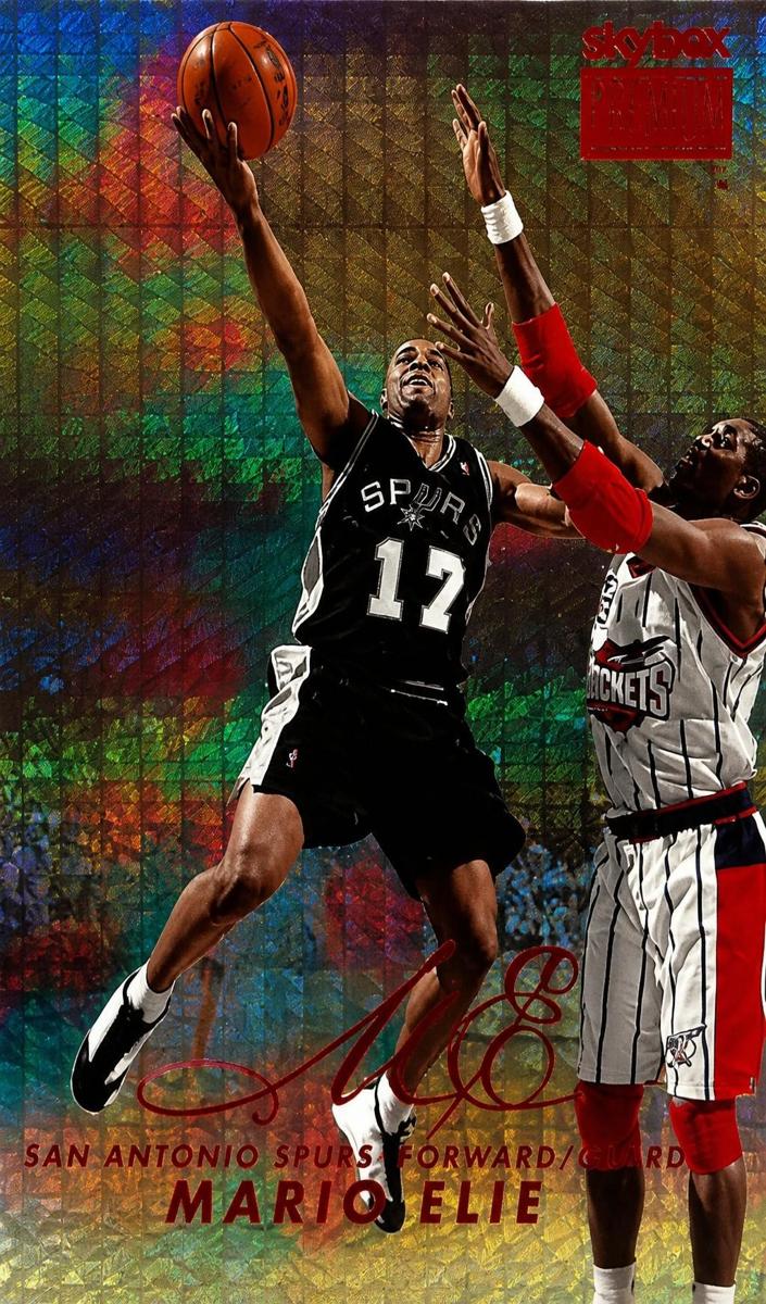 1998 Skybox Premium Basketball Star Rubies Mario Elie #194