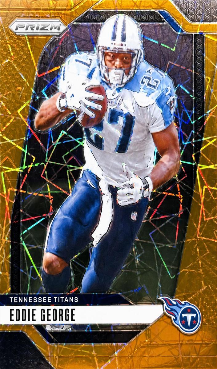 2024 Panini Prizm Football Lazer Eddie George #285 PSA 10